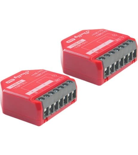 Shelly WLAN-Schaltaktor 1PM Gen 4 x 2 Rot
