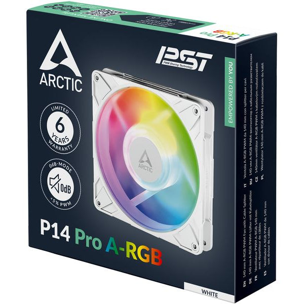 Arctic Cooling PC-Lüfter P14 Pro A-RGB Weiss