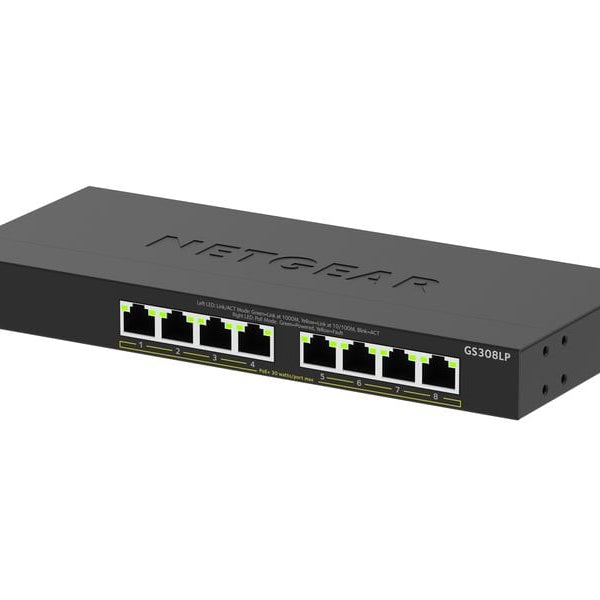 Netgear PoE+ Switch GS308LP 8 Port