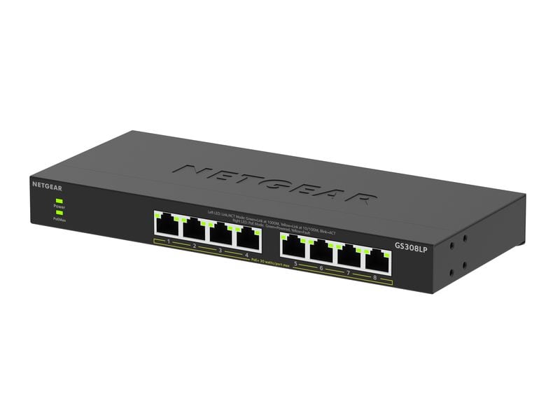 Netgear PoE+ Switch GS308LP 8 Port