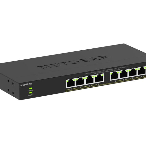 Netgear PoE+ Switch GS308LP 8 Port