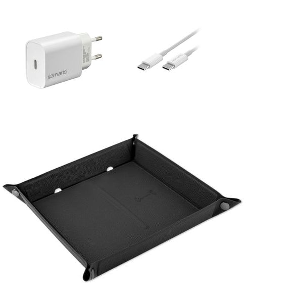4smarts Ladestation Smarttray Schwarz