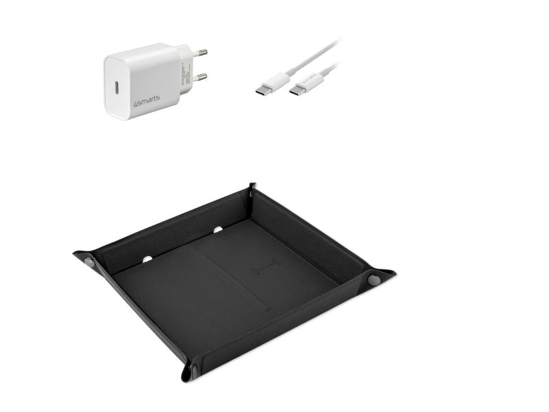 4smarts Ladestation Smarttray Schwarz