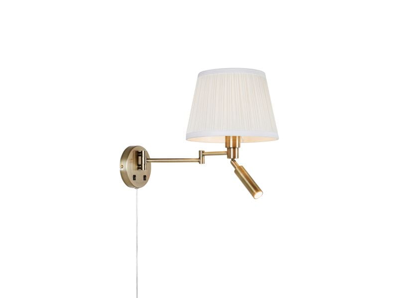 Markslöjd Pivot Wandleuchte Beige/Kupfer