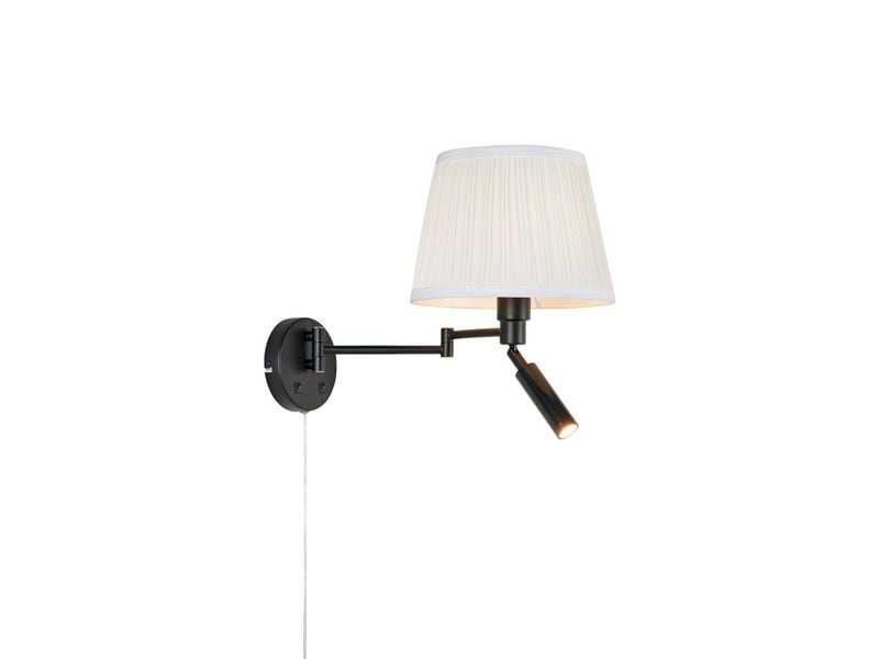 Markslöjd Pivot Wandleuchte Beige/Schwarz