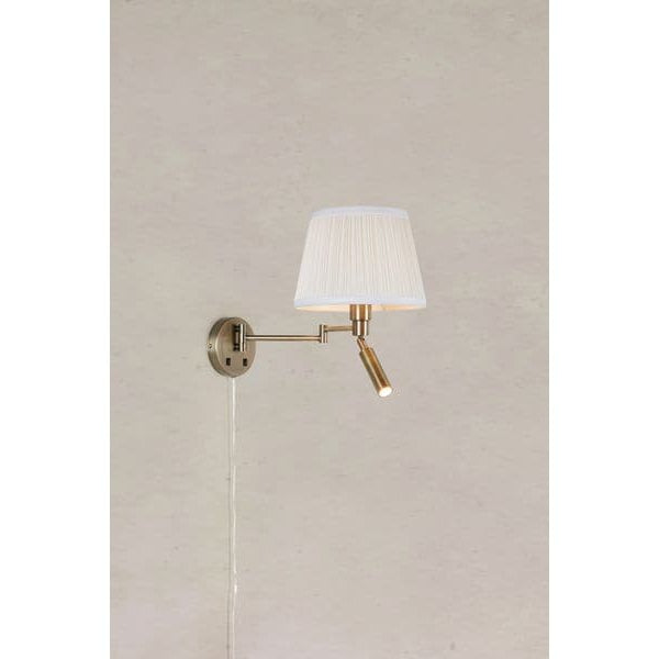 Markslöjd Pivot Wandleuchte Beige/Kupfer