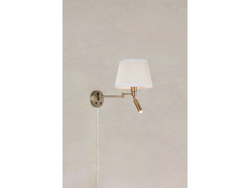 Markslöjd Pivot Wandleuchte Beige/Kupfer