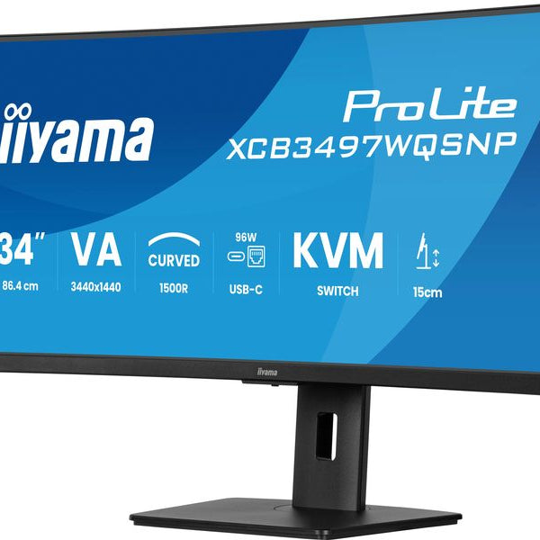 iiyama Monitor ProLite XCB3497WQSNP-B1