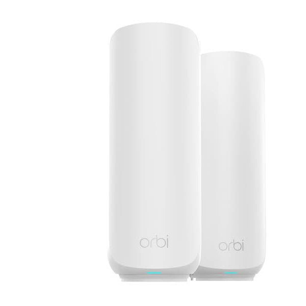 Netgear Mesh-Satellit Orbi 372 Dual-Band WiFi 7, 2er Pack , Weiss