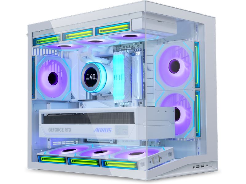 Lian Li PC-Gehäuse O11 Dynamic Mini V2 Weiss