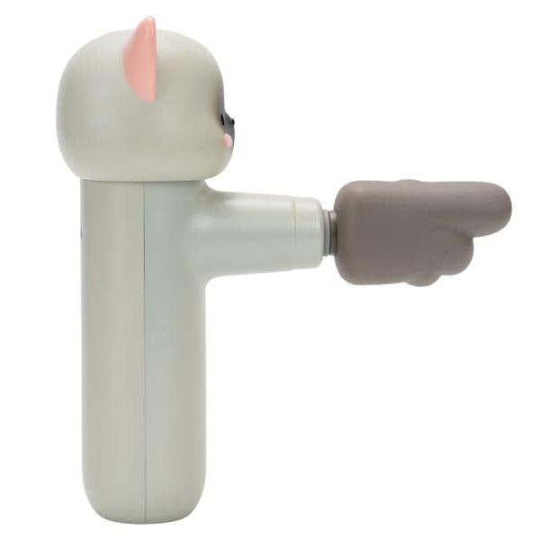 Acecool Handmassagegerät Katze, Hellgrau