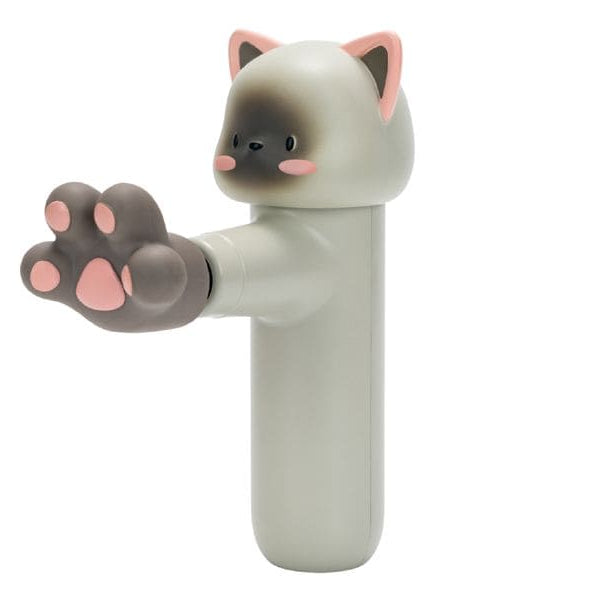 Acecool Handmassagegerät Katze, Hellgrau