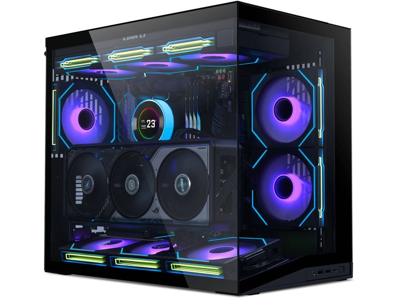 Lian Li PC-Gehäuse O11 Dynamic Mini V2 Schwarz