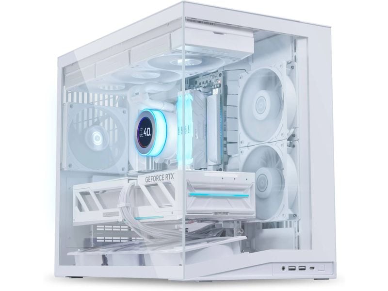 Lian Li PC-Gehäuse O11 Dynamic Mini V2 Flow Weiss