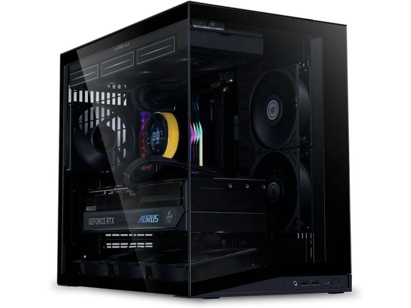 Lian Li PC-Gehäuse O11 Dynamic Mini V2 Flow Schwarz