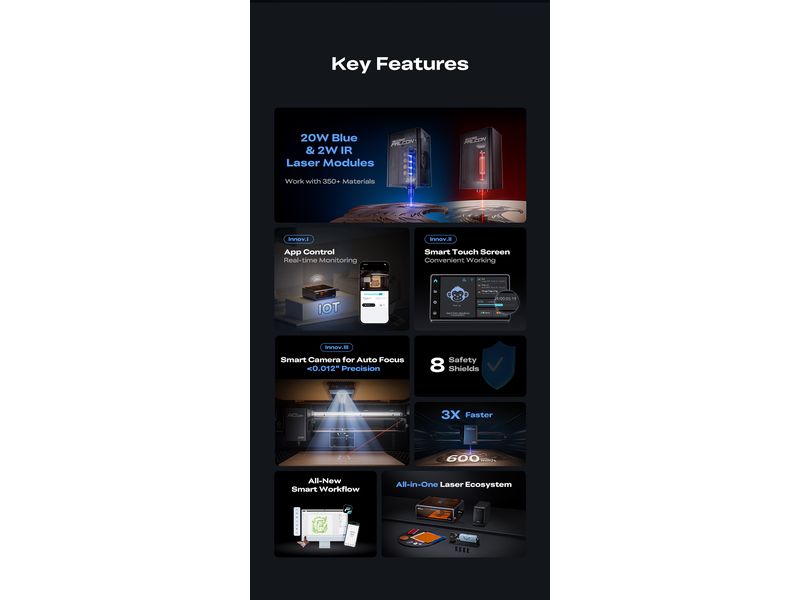 Creality Falcon A1 Pro 20W