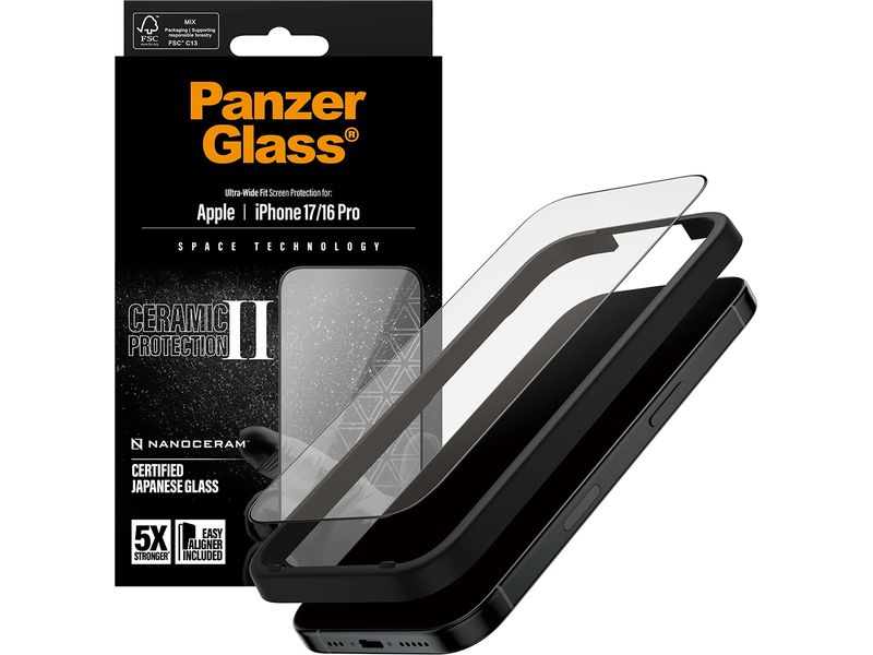 Panzerglass Displayschutz Ceramic II iPhone 17