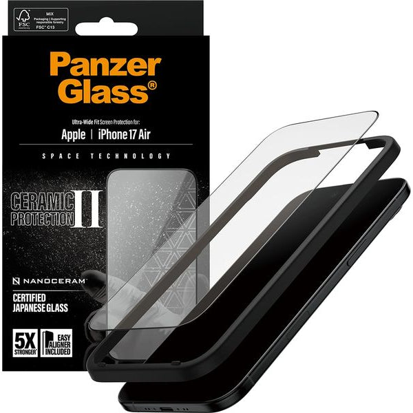 Panzerglass Displayschutz Ceramic II iPhone 17 Air