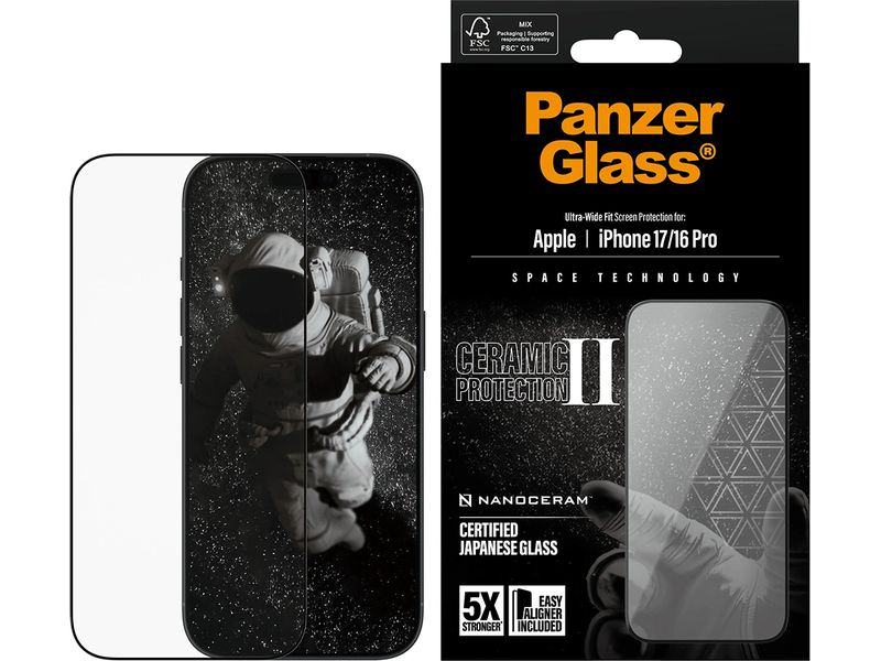 Panzerglass Displayschutz Ceramic II iPhone 17
