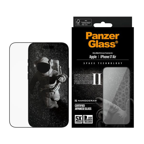 Panzerglass Displayschutz Ceramic II iPhone 17 Air