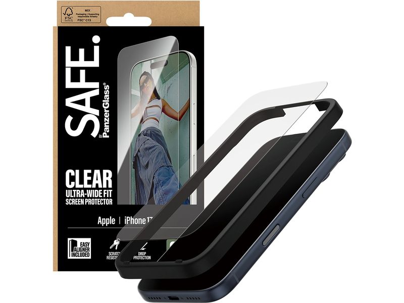 SAFE. Displayschutz Ultra Wide Fit iPhone 17 Pro