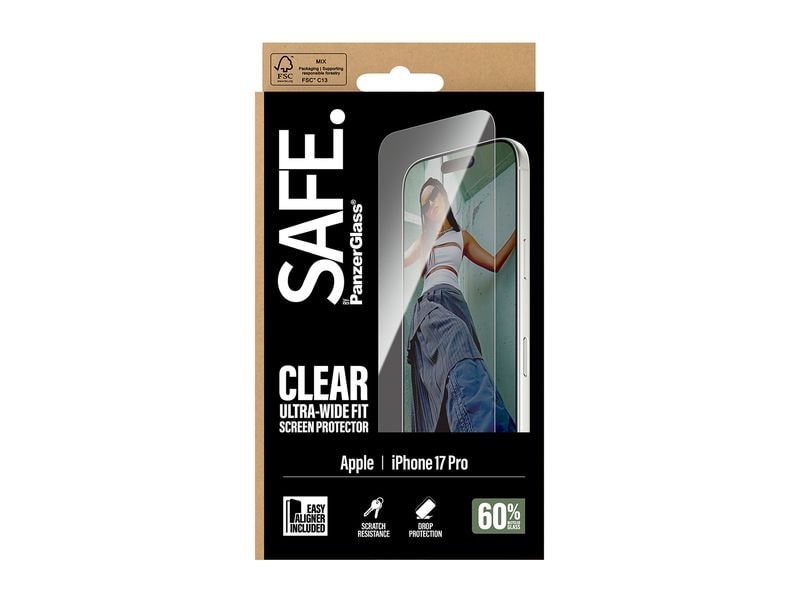 SAFE. Displayschutz Ultra Wide Fit iPhone 17 Pro