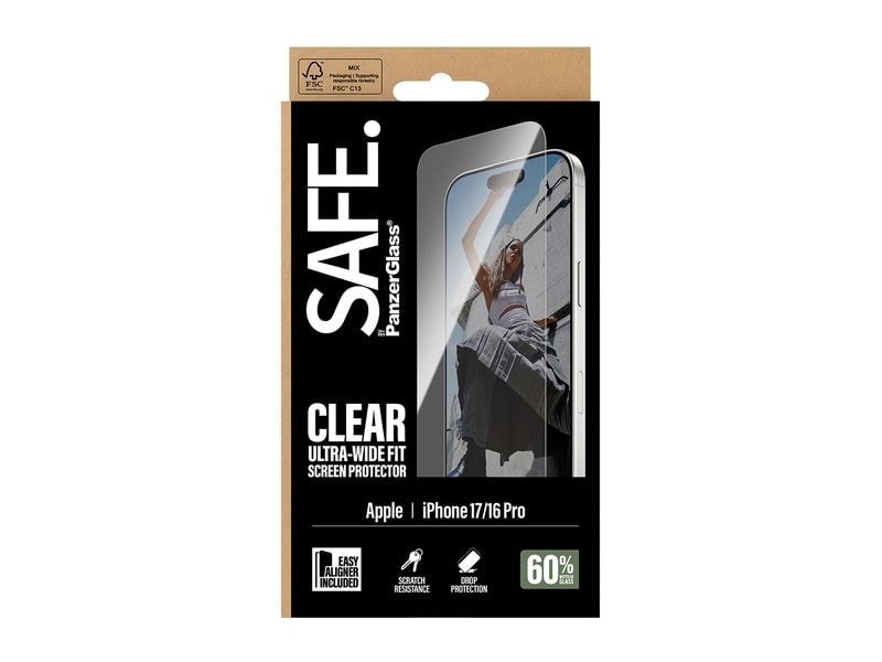 SAFE. Displayschutz Ultra Wide Fit iPhone 17