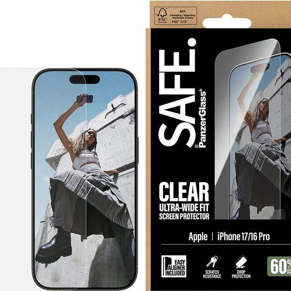SAFE. Displayschutz Ultra Wide Fit iPhone 17