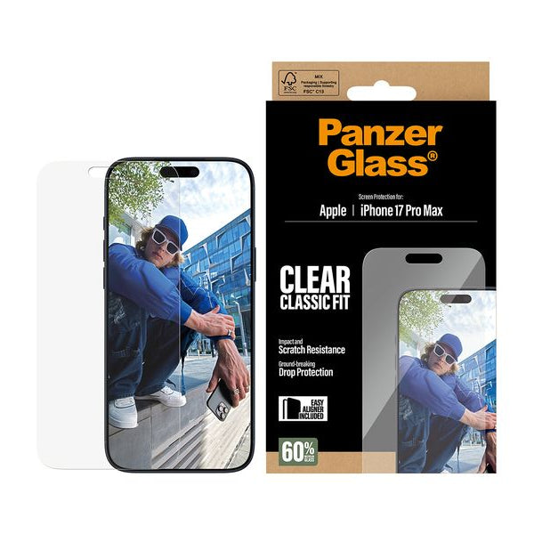 Panzerglass Displayschutz Classic Fit iPhone 17 Pro Max