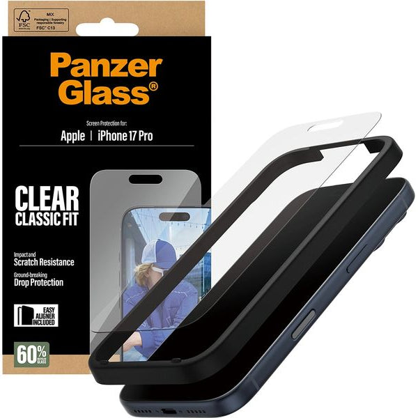 Panzerglass Displayschutz Classic Fit iPhone 17 Pro
