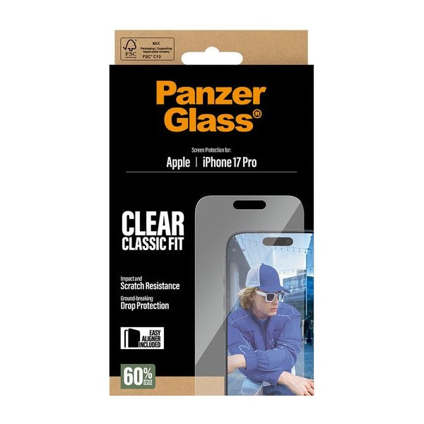 Panzerglass Displayschutz Classic Fit iPhone 17 Pro