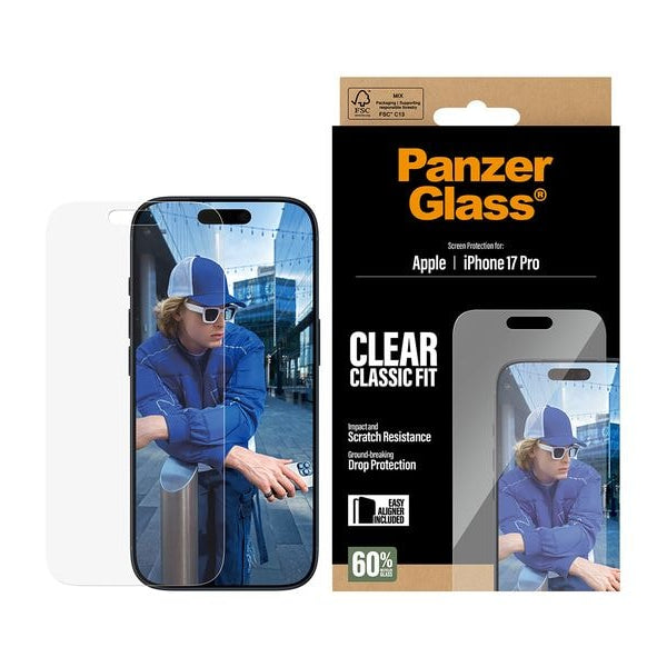 Panzerglass Displayschutz Classic Fit iPhone 17 Pro