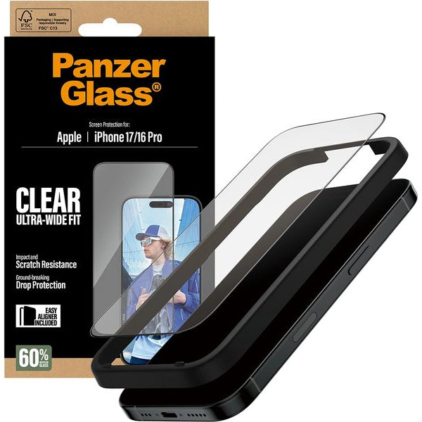 Panzerglass Displayschutz Ultra Wide Fit iPhone 17