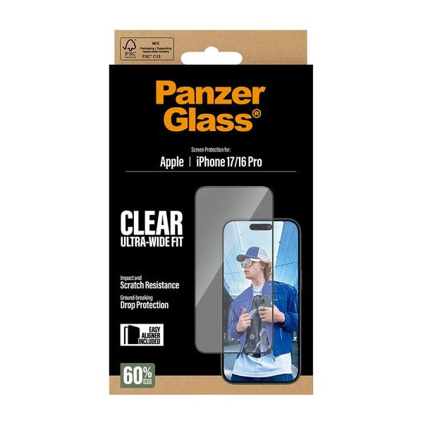 Panzerglass Displayschutz Ultra Wide Fit iPhone 17