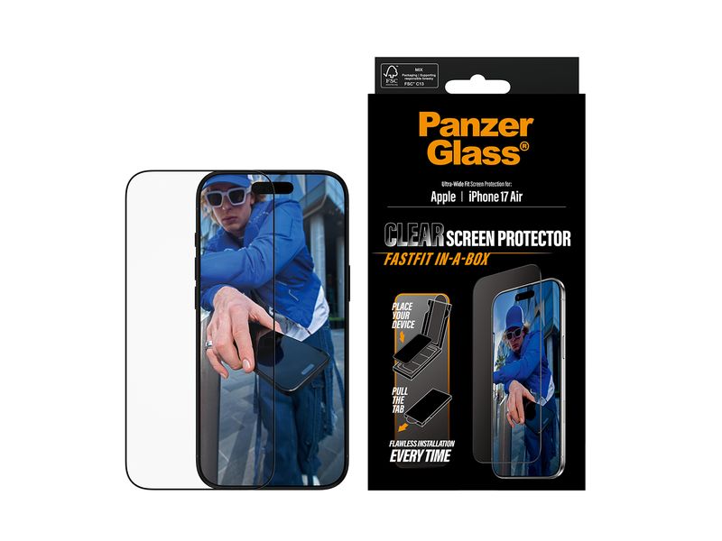 Panzerglass Ultra Wide Fastfit iPhone 17 Air