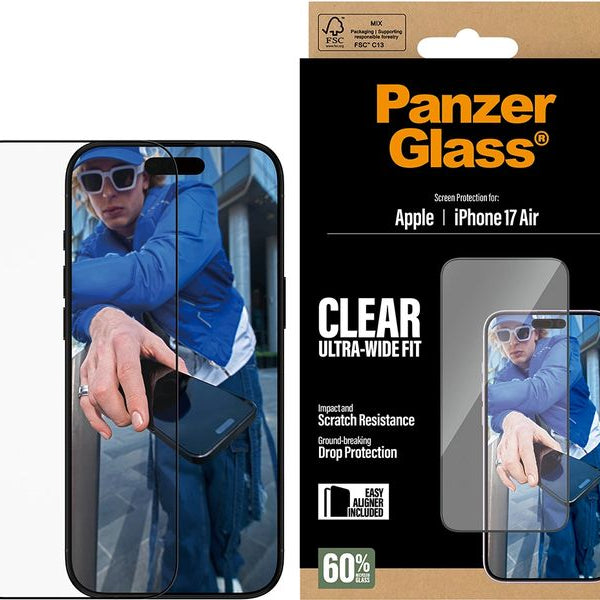 Panzerglass Displayschutz Ultra Wide Fit iPhone 17 Air