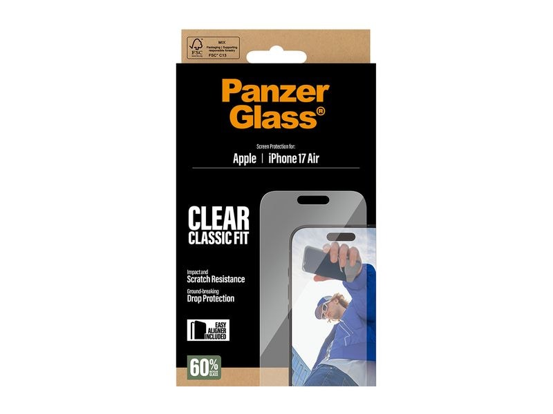 Panzerglass Displayschutz Classic Fit iPhone 17 Air