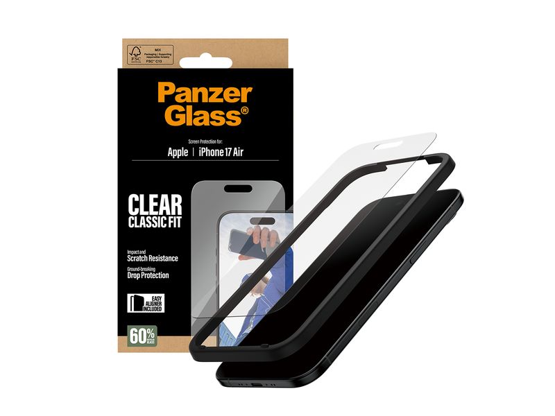 Panzerglass Displayschutz Classic Fit iPhone 17 Air
