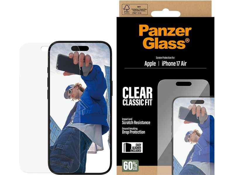 Panzerglass Displayschutz Classic Fit iPhone 17 Air