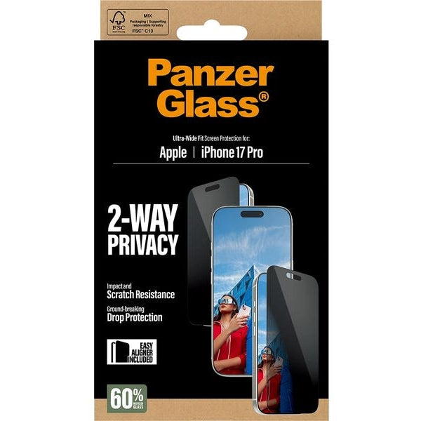 Panzerglass Displayschutz 2-Way iPhone 17 Pro