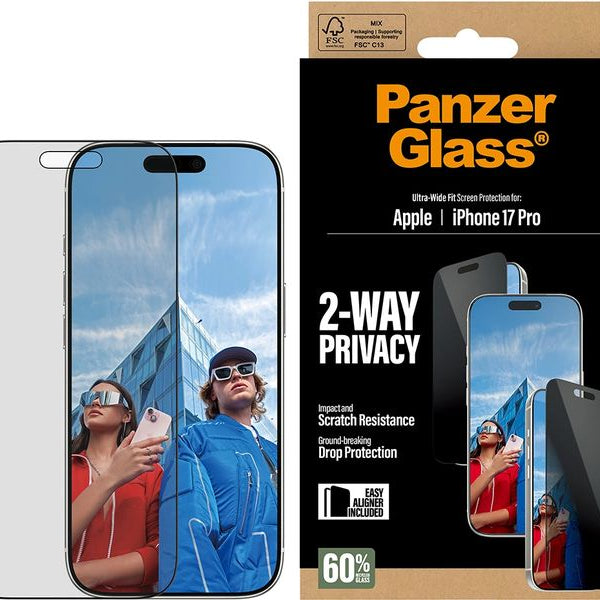 Panzerglass Displayschutz 2-Way iPhone 17 Pro