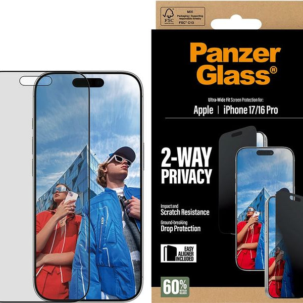 Panzerglass Displayschutz 2-Way iPhone 17