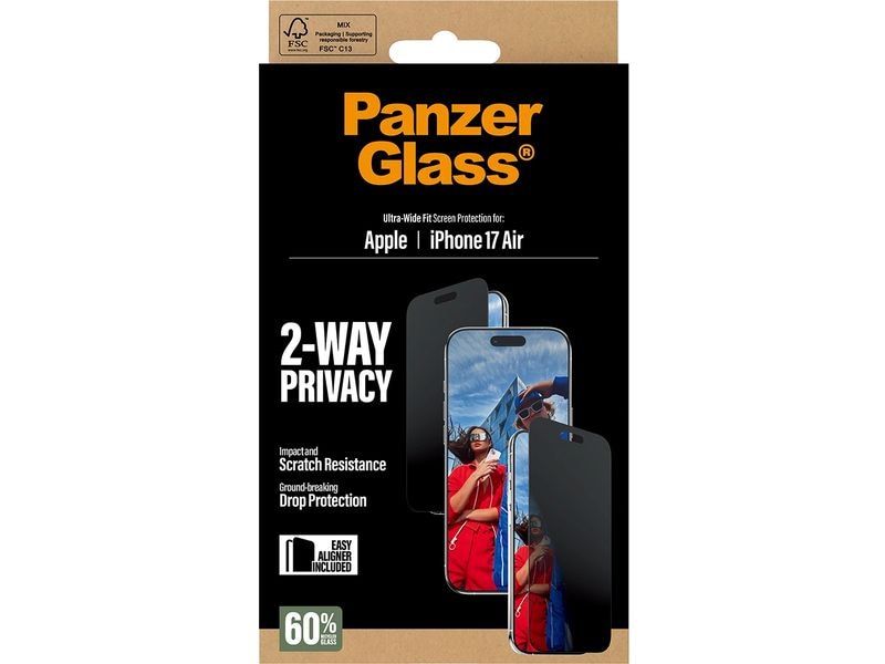 Panzerglass Displayschutz 2-Way iPhone 17 Air