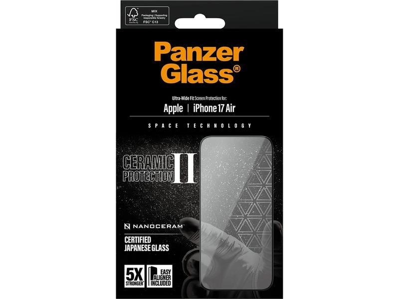 Panzerglass Displayschutz Ceramic II iPhone 17 Air