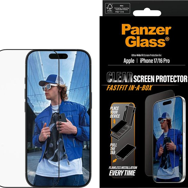 Panzerglass Ultra Wide Fastfit iPhone 17