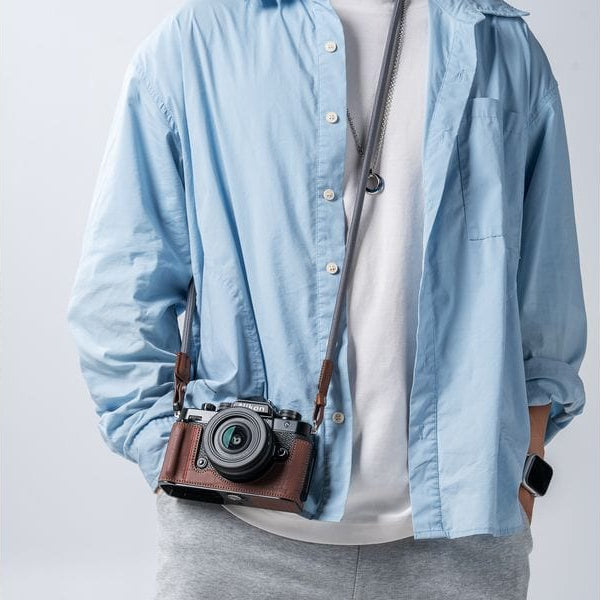 Smallrig Ledertaschen-Set für Nikon Z f Braun