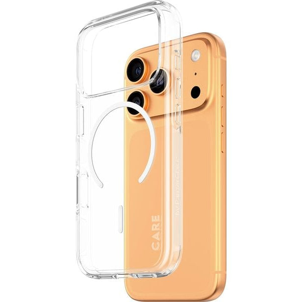 CARE Flagship Case Urban Combat iPhone 17 Pro Transparent/White