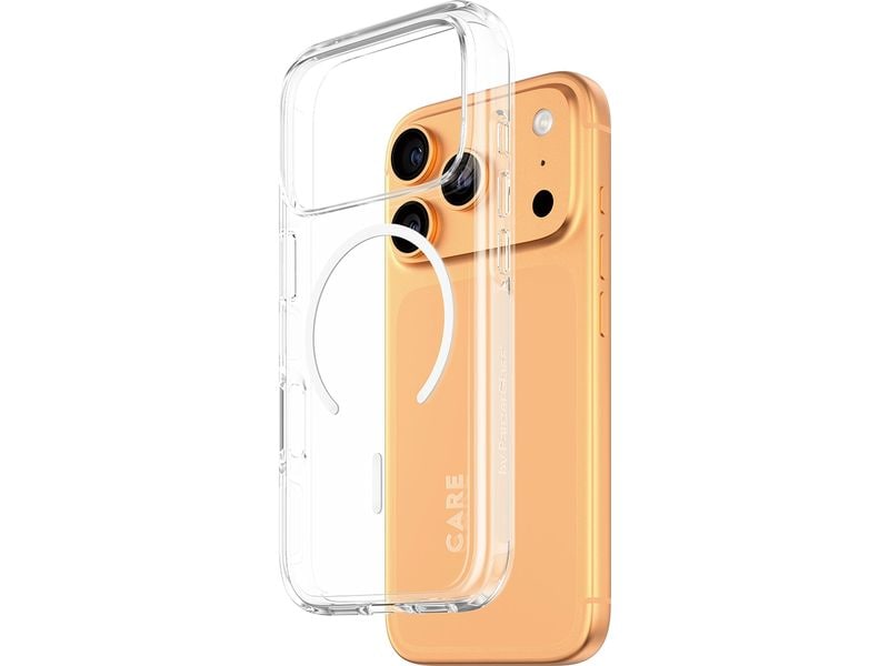 CARE Flagship Case Urban Combat iPhone 17 Pro Transparent/White