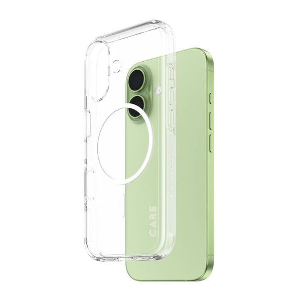CARE Flagship Case Urban Combat iPhone 17 Transparent/White