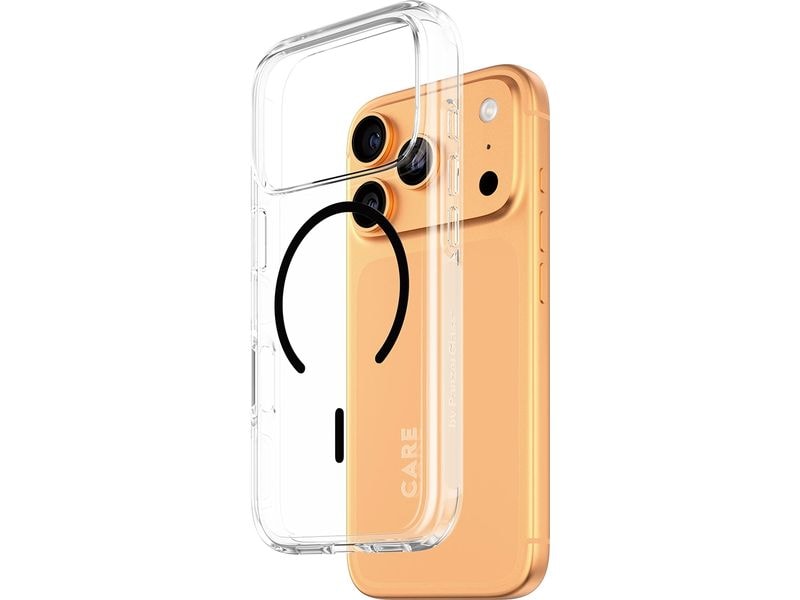 CARE Flagship Case Urban Combat iPhone 17 Pro Transparent/Black